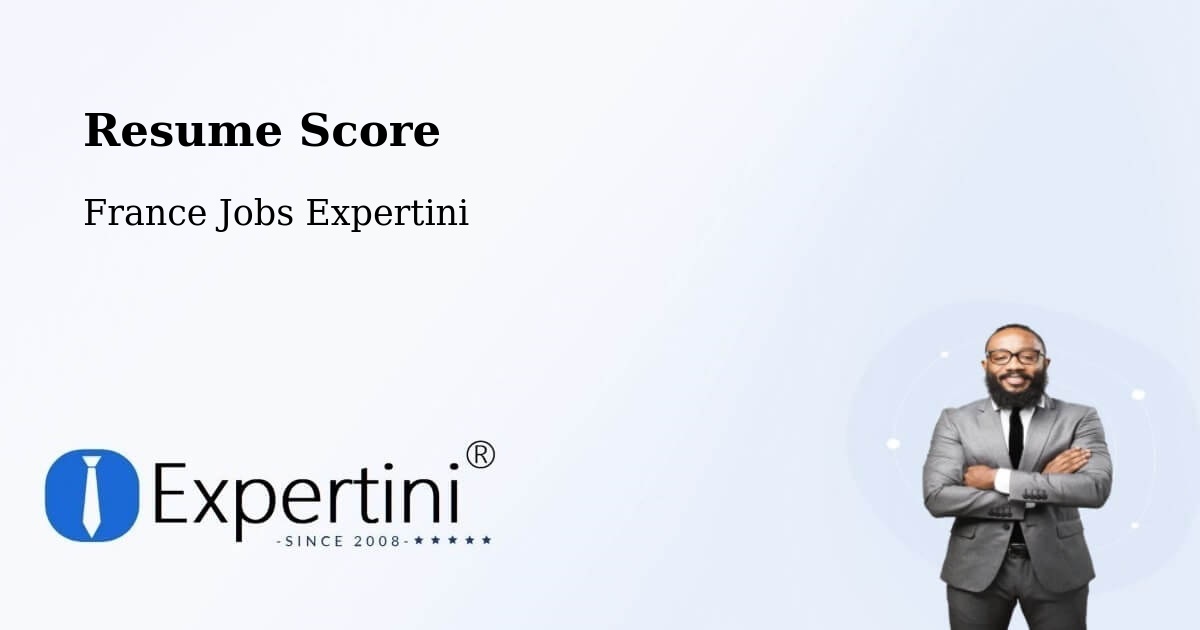 Resume Score & Job Description Match Tool – Limoges - France Jobs Expertini